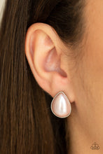 Load image into Gallery viewer, Sheer Enough Pink Post Earrings
