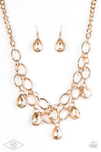 Load image into Gallery viewer, Show-Stopping Shimmer Gold Necklace
