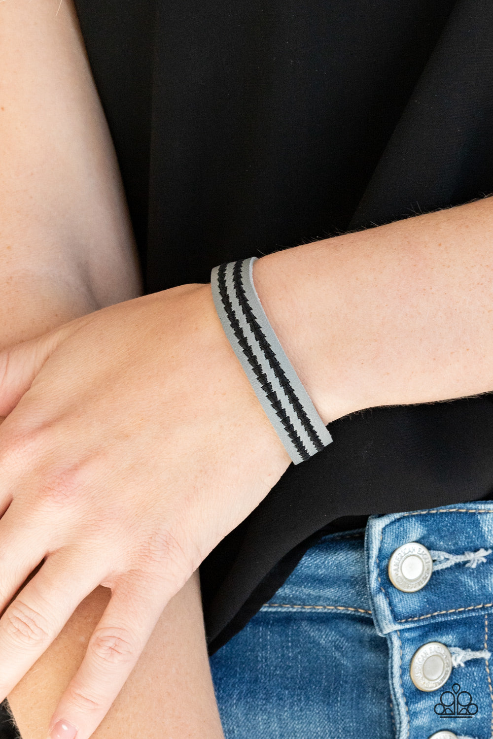 Show The Way Silver Urban Wrap Bracelet