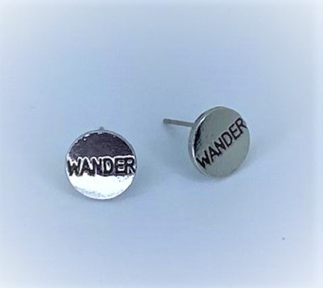 Inspirational Wander Silver Starlet Shimmer Earrings