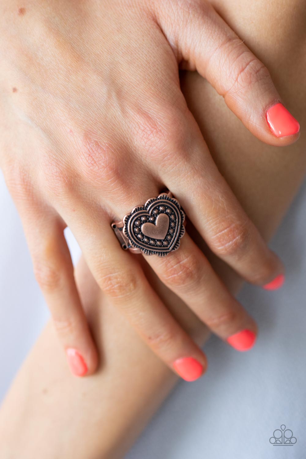 Southern Soulmate Copper Ring