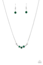 Load image into Gallery viewer, Sparkling Stargazer Green Necklace
