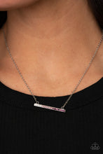 Load image into Gallery viewer, Sparkly Spectrum Purple Necklace
