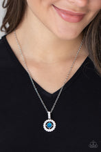 Load image into Gallery viewer, Springtime Twinkle Blue Necklace
