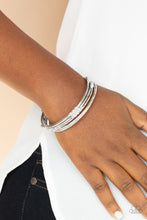 Load image into Gallery viewer, Stackable Sparkle White Bracelet
