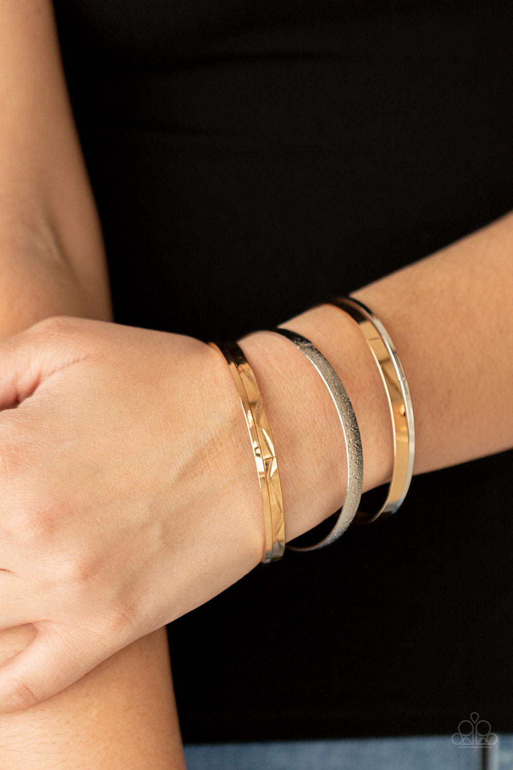 Stackable Style Multi Bangle Bracelets