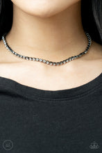Load image into Gallery viewer, Starlight Radiance Black Choker Necklace
