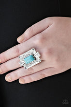 Load image into Gallery viewer, Stone Cold Couture Blue Ring
