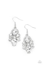 Load image into Gallery viewer, Stunning Starlet White Rhinestone Earrings
