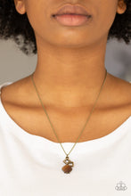 Load image into Gallery viewer, Stylishly Square Brass Necklace
