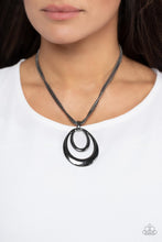 Load image into Gallery viewer, Suburban Storm Black Necklace
