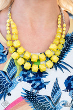 Load image into Gallery viewer, Summer Excursion Yellow Necklace
