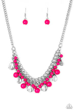 Load image into Gallery viewer, Summer Showdown Pink Necklace
