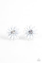 Load image into Gallery viewer, Sunshiny Daisy White Post Earrings
