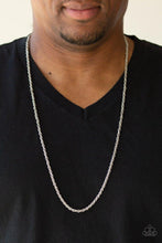 Load image into Gallery viewer, The Go-To Guy Silver Urban Necklace
