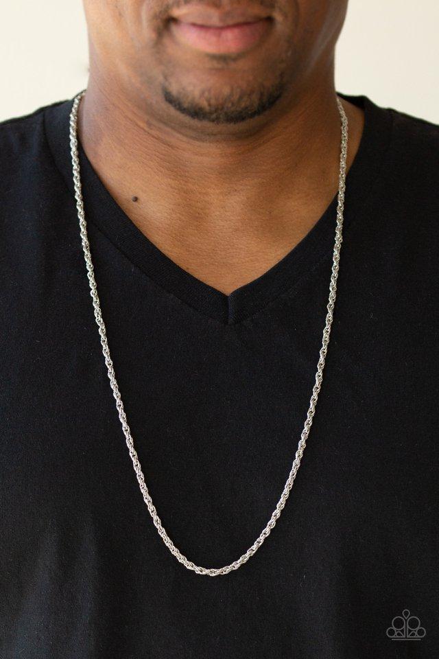 The Go-To Guy Silver Urban Necklace