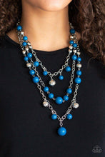 Load image into Gallery viewer, The Partygoer Blue Necklace
