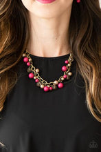 Load image into Gallery viewer, The Grit Crowd Pink Necklace
