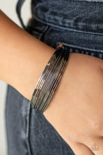 Load image into Gallery viewer, This Girl is on Wire Black Bracelet
