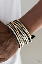 Load image into Gallery viewer, This Time With Attitude Black Urban Wrap Bracelet
