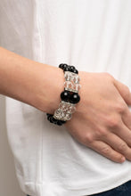 Load image into Gallery viewer, Timelessly Tea Party Black Bracelet
