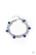 Load image into Gallery viewer, To Love and Adore Blue Bracelet
