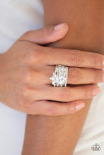 Load image into Gallery viewer, Top Dollar Bling White Ring

