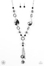 Load image into Gallery viewer, Total Eclipse of the Heart Silver Necklace

