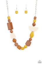 Load image into Gallery viewer, Tranquil Trendsetter Yellow Necklace

