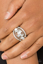 Load image into Gallery viewer, Treasure Chest Charm White Ring
