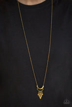 Load image into Gallery viewer, Trendsetting Trinket Brass Necklace
