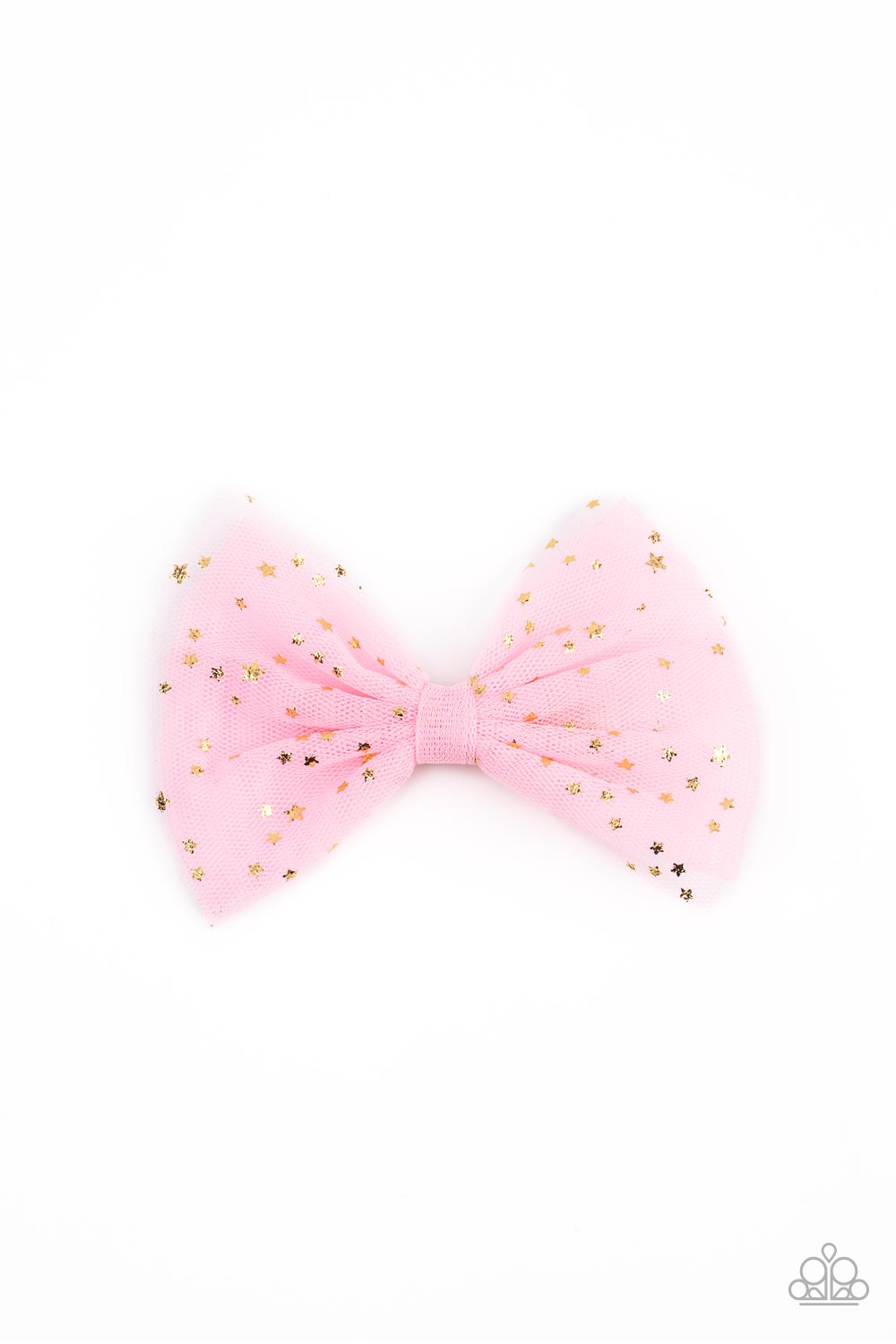 Twinkly Tulle Pink Hair Clip