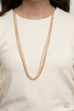 Load image into Gallery viewer, Undauntingly Urban Gold Necklace
