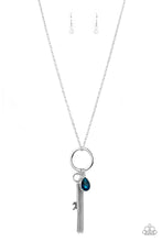Load image into Gallery viewer, Unlock Your Sparkle Blue Necklace
