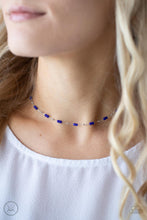 Load image into Gallery viewer, Urban Expo Blue Choker Necklace
