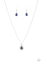Load image into Gallery viewer, Vintage Validation Blue Necklace
