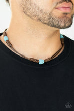 Load image into Gallery viewer, Volcanic Vagabond Blue Urban Necklace

