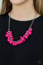 Load image into Gallery viewer, Walk This Broadway Pink Necklace
