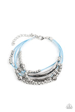 Load image into Gallery viewer, Wanderlust Wanderess Blue Bracelet
