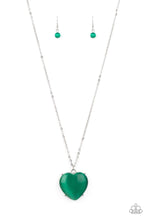 Load image into Gallery viewer, Warmhearted Glow Green Necklace
