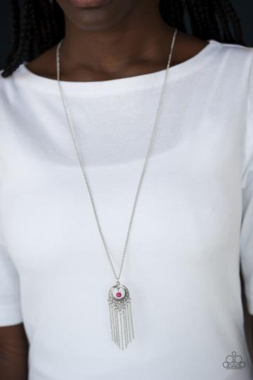 Western Weather Pink Necklace