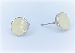 Circle Iridescent Starlet Shimmer Earrings