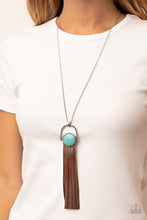Load image into Gallery viewer, Winslow Wanderer Blue Necklace
