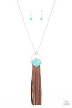 Load image into Gallery viewer, Winslow Wanderer Blue Necklace
