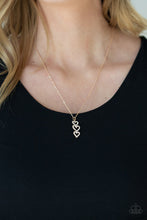 Load image into Gallery viewer, With All Your Hearts Gold Necklace
