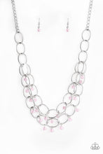 Load image into Gallery viewer, Yacht Tour Pink Necklace
