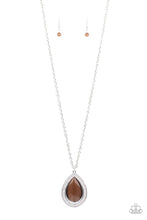 Load image into Gallery viewer, You Dropped This Brown Necklace
