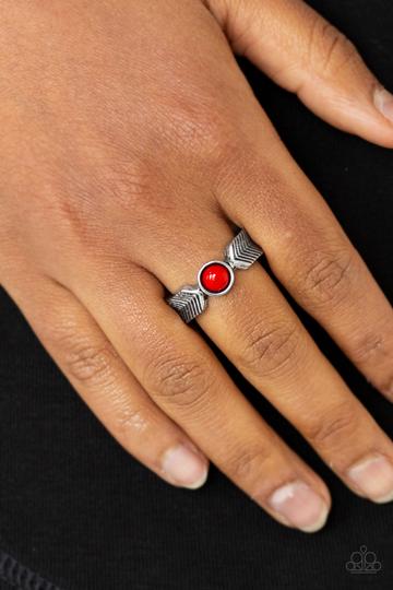 Awesomely Arrow Dynamic Red Ring