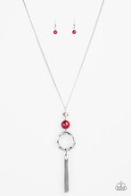 Load image into Gallery viewer, Bold Balancing Act Red Necklace

