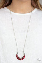 Load image into Gallery viewer, Count To Zen Red Necklace
